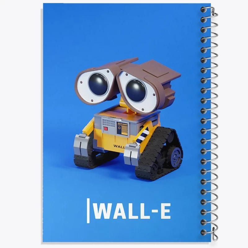 دفتر ژورنال نویسی 50 برگ خندالو مدل نقطه ای طرح وال ای (WALL-E) کد F951