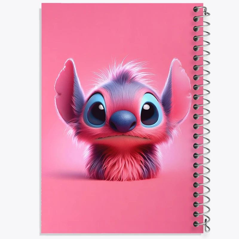 دفتر ژورنال نویسی 50 برگ خندالو مدل نقطه ای طرح استیچ (Stitch) کد F6236