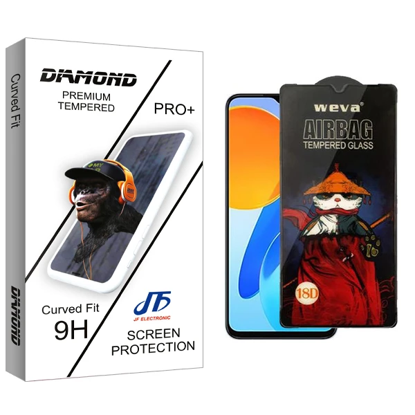 محافظ صفحه نمایش جی اف مدل Diamond Airbag مناسب برای گوشی موبایل آنر X6