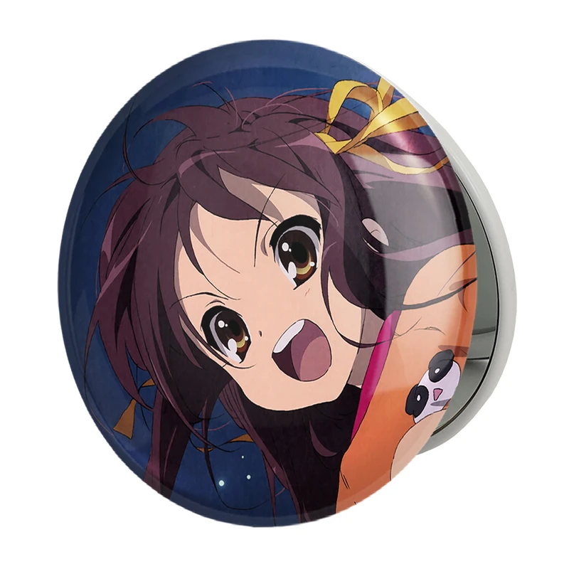 آینه جیبی خندالو طرح انیمه ناپدید شدن هاروهی سوزومیا مدل تاشو کد 24321 