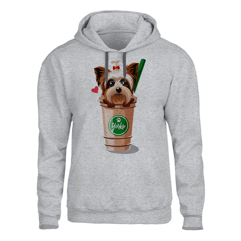 هودی مردانه مدل dog کد 138 رنگ طوسی
