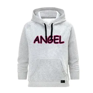 هودی زنانه مدل ANGEL کد J14 رنگ طوسی