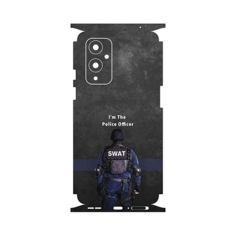 برچسب پوششی ماهوت مدل Police Officer-FullSkin مناسب برای گوشی موبایل وان پلاس 9
