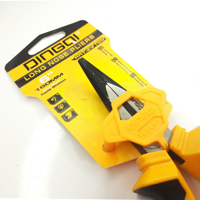 انبر دم باریک دینگشی مدل 23106 سایز 6 اینچ انبر دم باریک دینگشی مدل 23106 سایز 6 اینچ