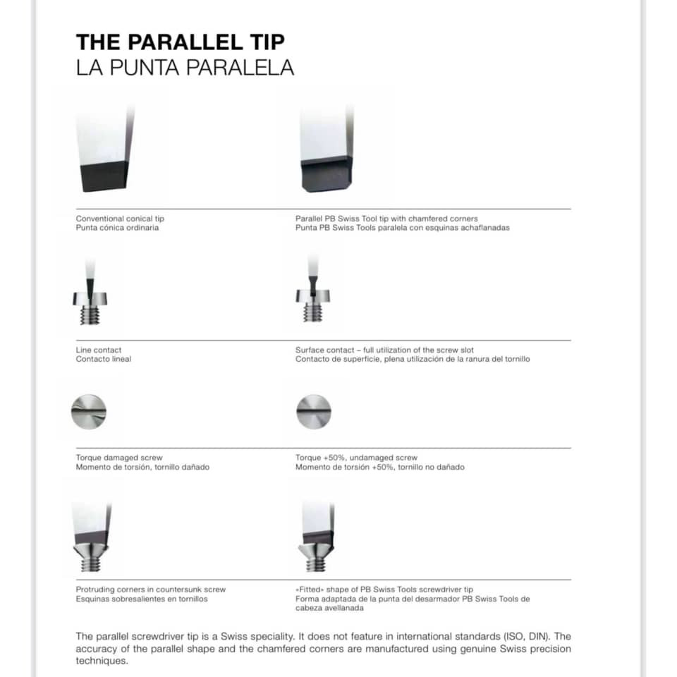 پیچ گوشتی دوسو سوئیس تولز مدل PB 100.6-180 پیچ گوشتی دوسو سوئیس تولز مدل PB 100.6-180