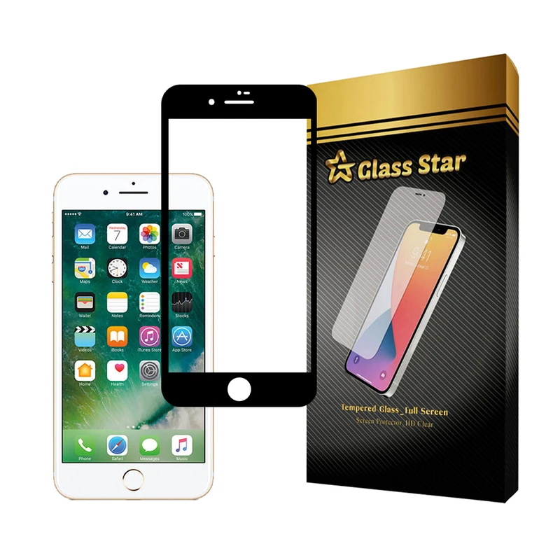 محافظ صفحه نمایش سرامیکی گلس استار مدل CRMSNWGS مناسب برای گوشی موبایل اپل iPhone 8 / 7 / SE 2020 / SE 2022