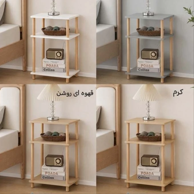 عکس شماره 2 : کتابخانه سه طبقه مدل st-392860
