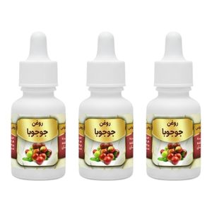 روغن جوجوبا کد 007 حجم 20 میلی لیتر بسته سه عددی