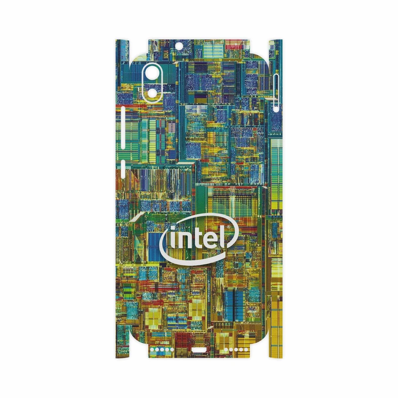 برچسب پوششی ماهوت مدل Intel Brand-FullSkin مناسب برای گوشی موبایل شیائومی Redmi 7A