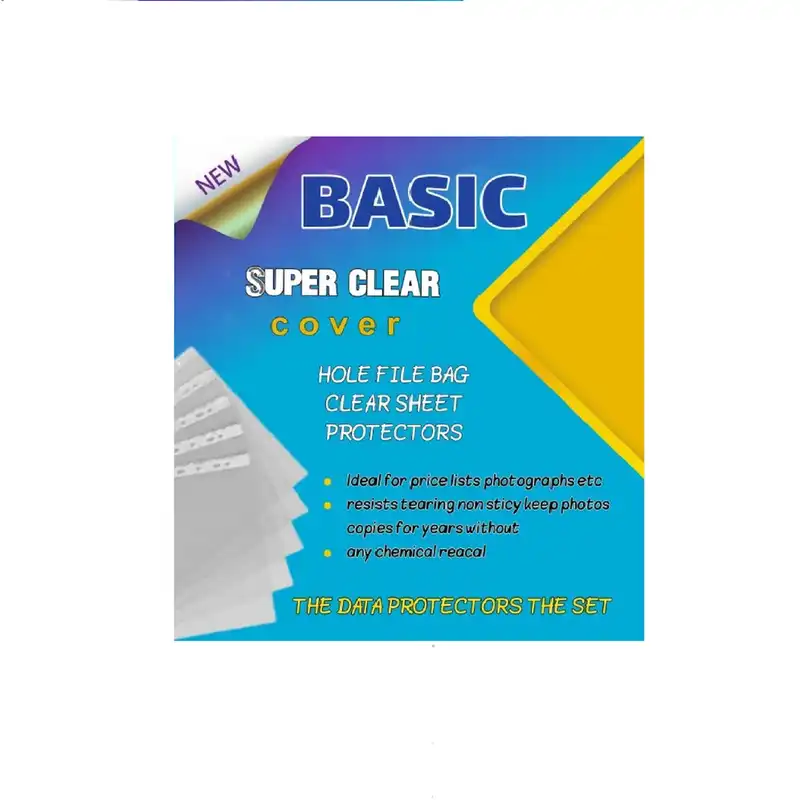 کاور کاغذ A4 بیسیک مدل 02 بسته 100 عددی