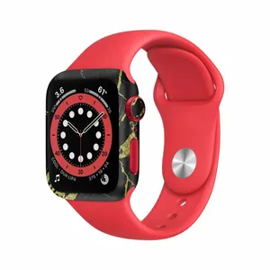 MAHOOT Graphite-Gold-Marble Cover Sticker for Apple Watch Watch 6 44mm