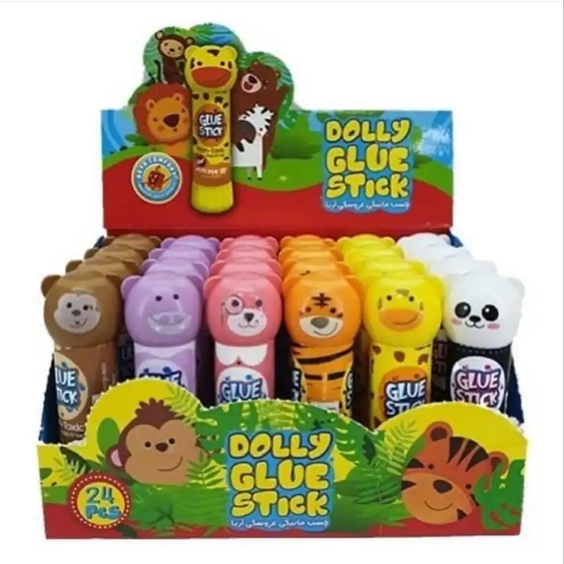 چسب ماتیکی آریا مدل عروسکی مجموعه 4 عددی