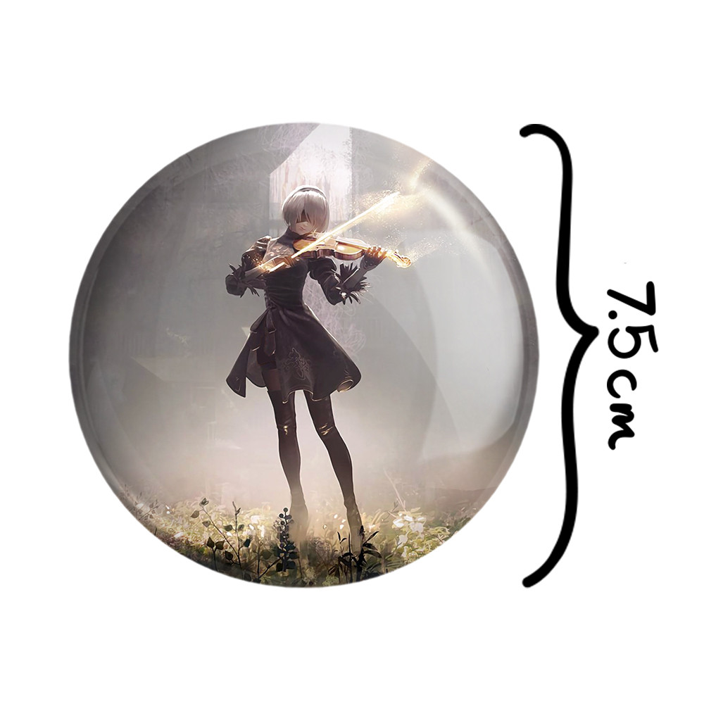 آینه جیبی خندالو طرح انیمه نیر اتوماتا Nier Automata ver 1.1a مدل تاشو کد 27468 آینه جیبی خندالو طرح انیمه نیر اتوماتا Nier Automata ver 1.1a مدل تاشو کد 27468