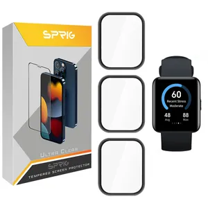 محافظ صفحه نمایش نانو اسپریگ مدل SPG مناسب برای ساعت هوشمند شیائومی Redmi Watch بسته سه عددی