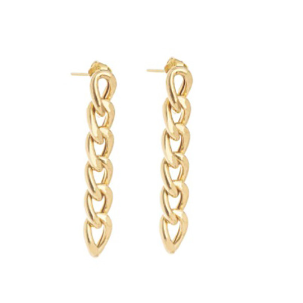 گوشواره طلا 18 عیار زنانه دوست خوب مدل dk456
