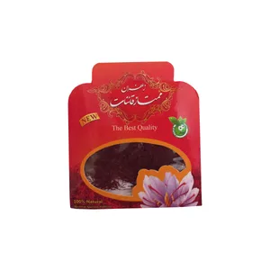 زعفران سرگل شکسته قائنات  - 1 گرم بسته 3 عددی