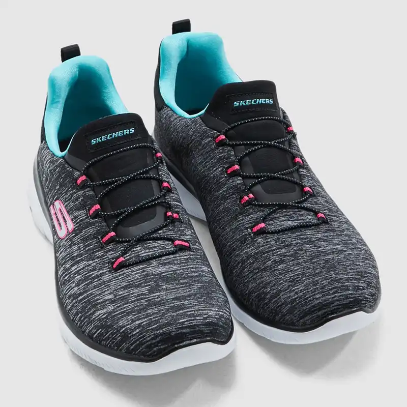 کفش پیاده روی اسکچرز مدل 12983 BKLB