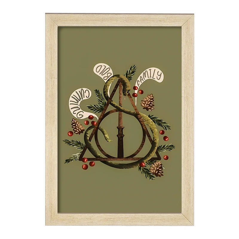 تابلو خندالو مدل اسلیترین هری پاتر کد F8625