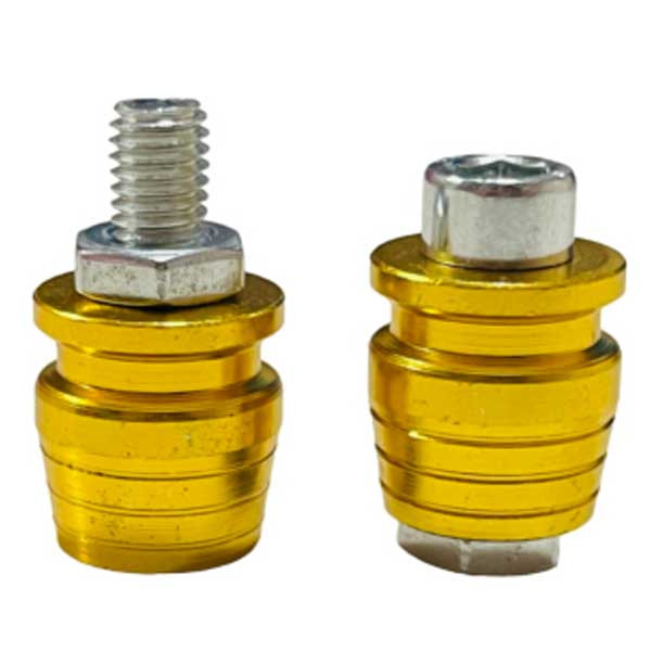 گل پیچ موتور سیکلت وارون مدل A-88-GLD بسته 2 عددی
