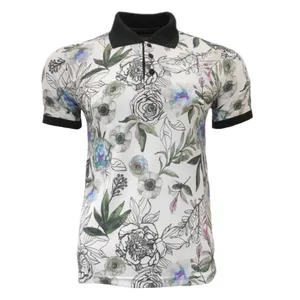 پولوشرت آستین کوتاه مردانه مدل هاوایی لاله 02
