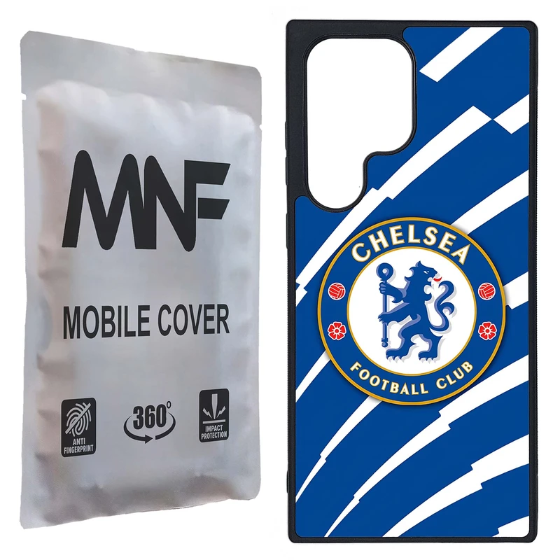 کاور ام ان اف طرح تیم Chelsea کد P-237 مناسب برای گوشی موبایل سامسونگ Galaxy S23 Ultra