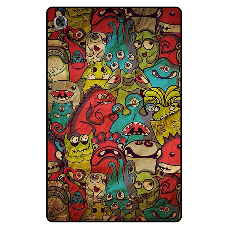 کاور مگافون طرح هیولا مدل 0101 مناسب برای تبلت لنوو Tab M10 Plus