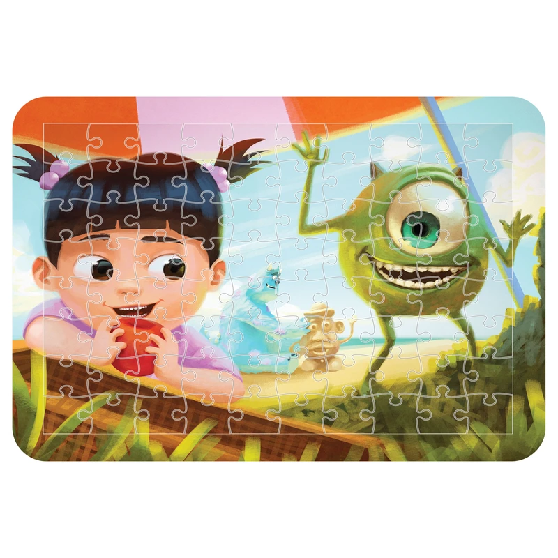 پازل 54 تکه مدل CHB1300 طرح انیمیشن کارخانه هیولا ها