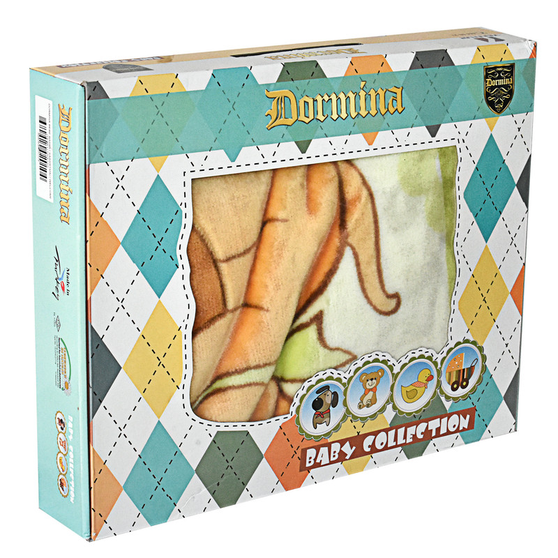 پتوی نوزادی درمینا مدل Baby collection سایز 115x105 سانتی متر