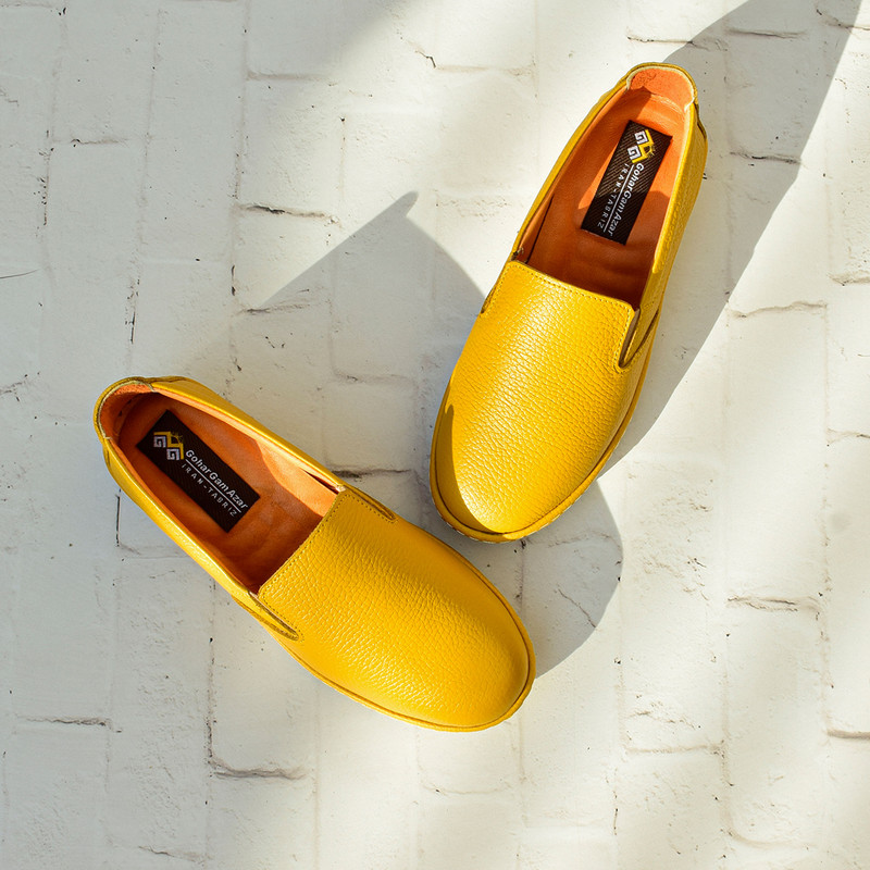 کفش روزمره زنانه مدل چرم طبیعی 4139