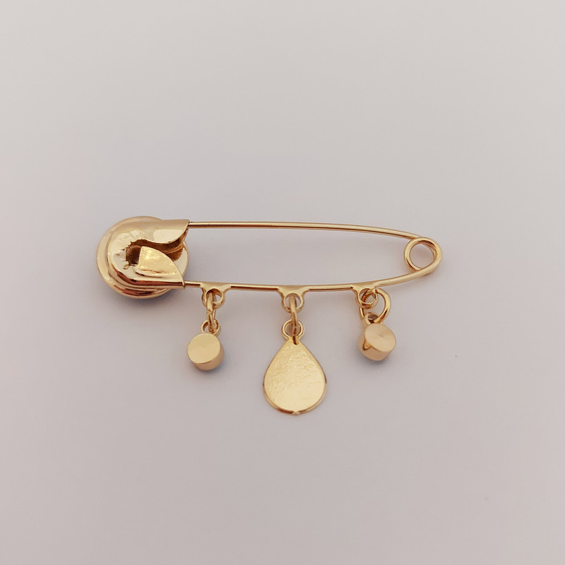 سنجاق سینه دخترانه مدل چشم نظر G1096 سنجاق سینه دخترانه مدل چشم نظر G1096