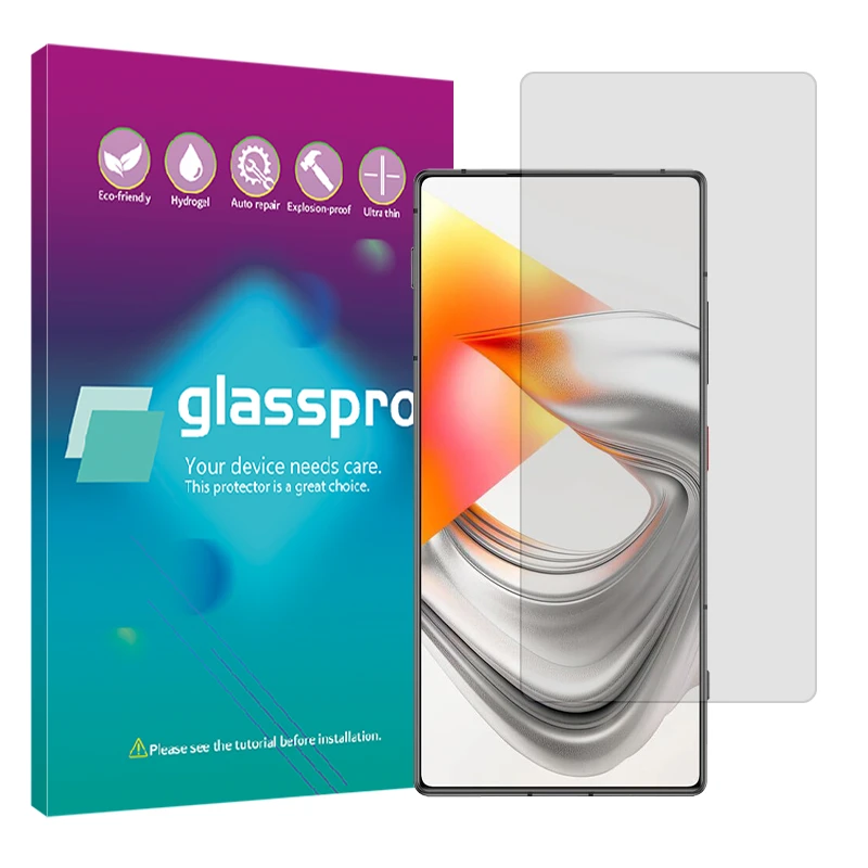 محافظ صفحه نمایش شفاف گلس پرو مدل Resistant مناسب برای گوشی موبایل زد تی ای Nubia Z70 Ultra