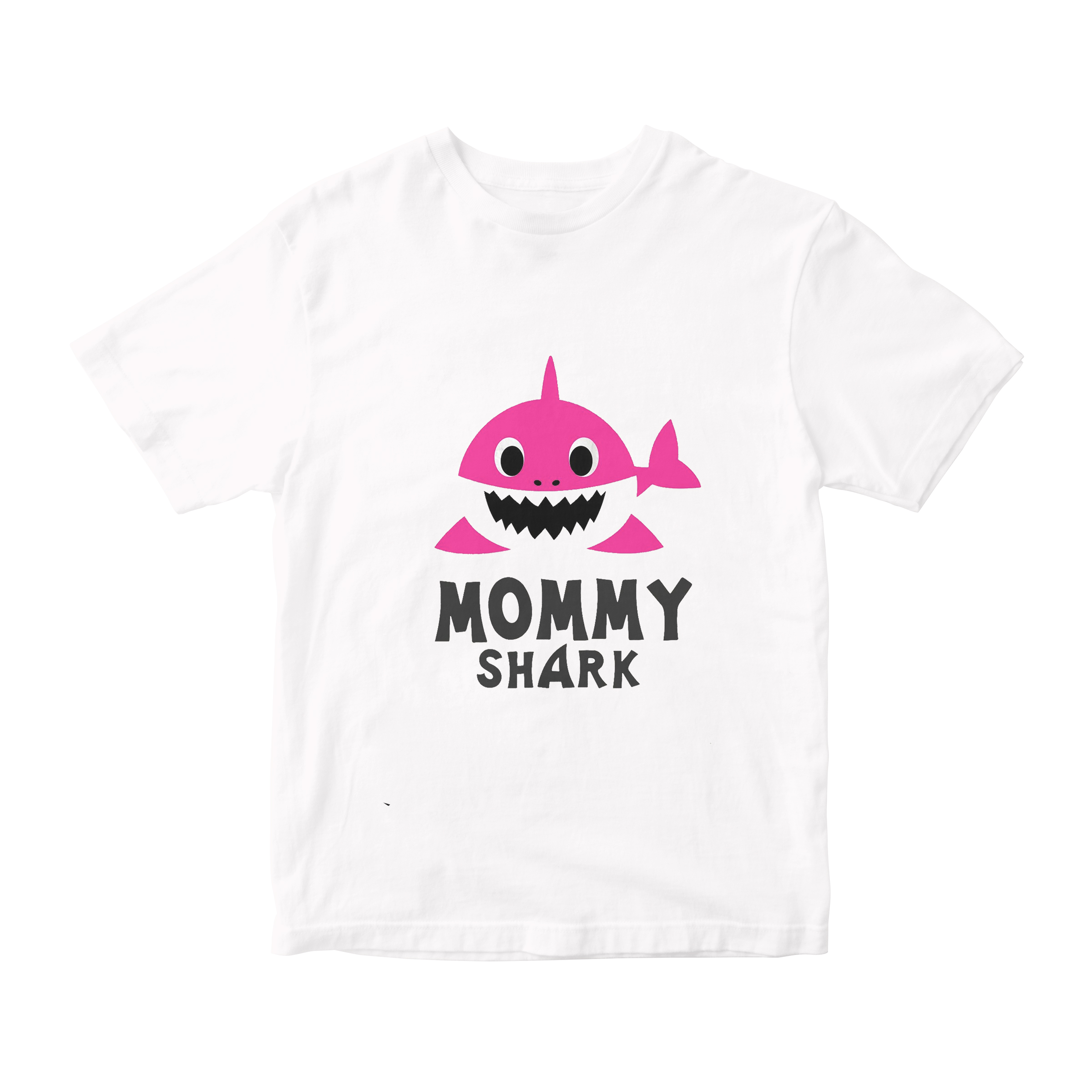 تی شرت آستین کوتاه زنانه طرح Mommy Shark مدل ۰۰۳