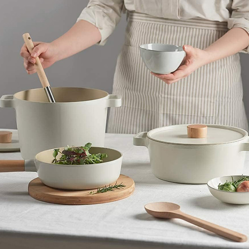 سرویس قابلمه 9 پارچه نیوفلیم مدل FIKA - SAUCEOAN