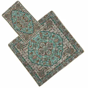 جانماز ترمه طرح شاه عباسی کد  SB124