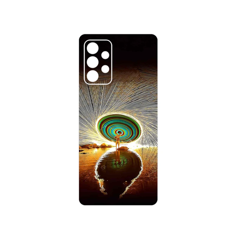 برچسب پوششی ماهوت مدل Night Light Fountain مناسب برای گوشی موبایل سامسونگ Galaxy A52s 5G
