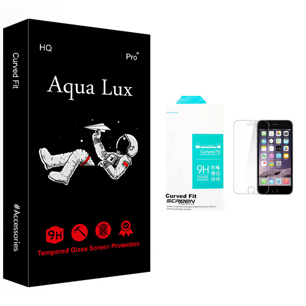 محافظ صفحه نمایش شیشه ای آکوا لاکس مدل +Pro مناسب برای گوشی موبایل اپل iphone 7
