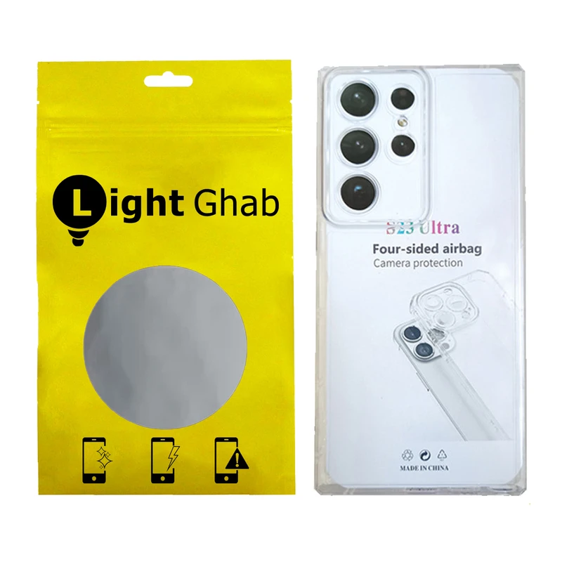  کاور لایت قاب مدل ژله ای مناسب برای گوشی موبایل سامسونگ Galaxy S23 Ultra