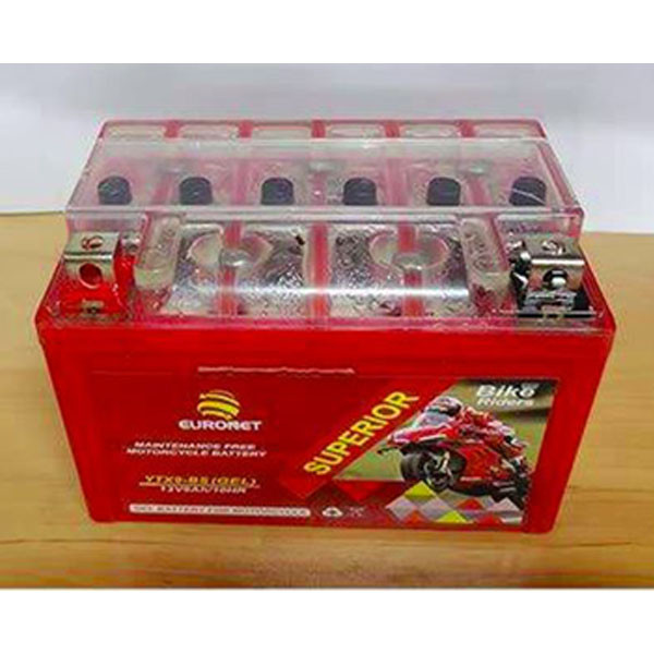 باتری موتورسیکلت یورونت مدل BIKE12V9