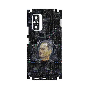 MAHOOT 2 Collage of Steve Jobs-FullSkin Cover Sticker for Xiaomi Redmi Note 10 Pro