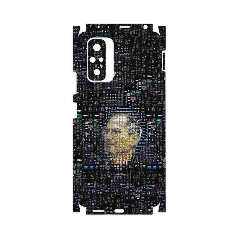 برچسب پوششی ماهوت مدل 2 Collage of Steve Jobs-FullSkin مناسب برای گوشی موبایل شیائومی Redmi Note 10 Pro