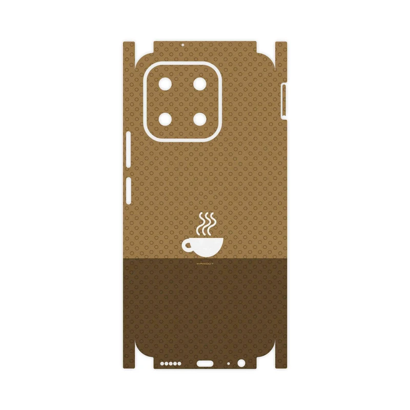 برچسب پوششی ماهوت مدل Minimal Cup of Coffee Icon-FullSkin مناسب برای گوشی موبایل آنر X6b