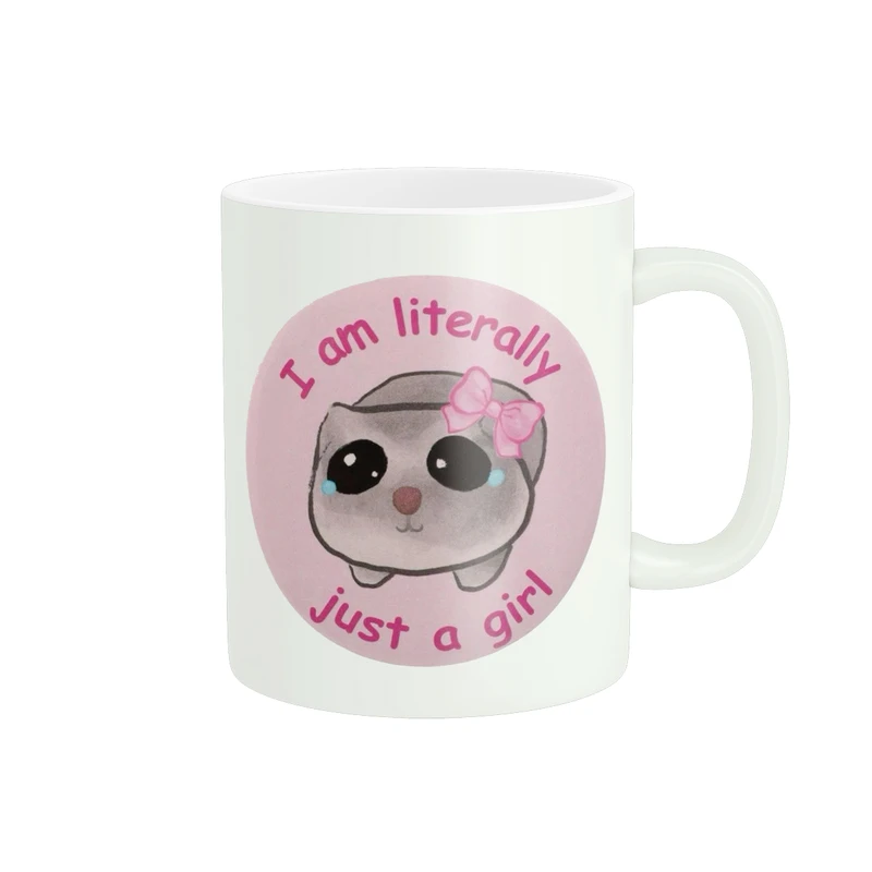 ماگ پاد آفرین مدل فانتزی و دخترانه گربه ای کد 199