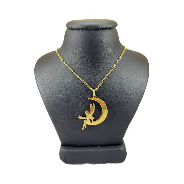 گردنبند دخترانه مدل ماه و ستاره فرشته کد 6895601 گردنبند دخترانه مدل ماه و ستاره فرشته کد 6895601