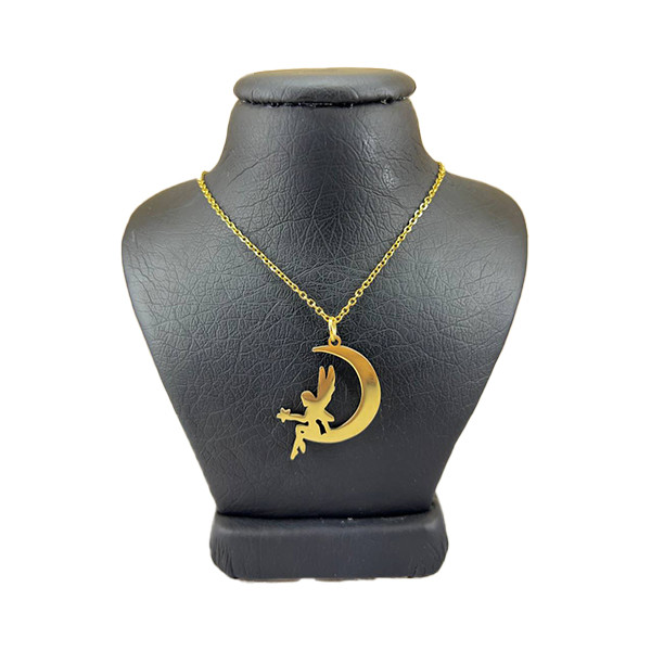 گردنبند دخترانه مدل ماه و ستاره فرشته کد 6895601 گردنبند دخترانه مدل ماه و ستاره فرشته کد 6895601
