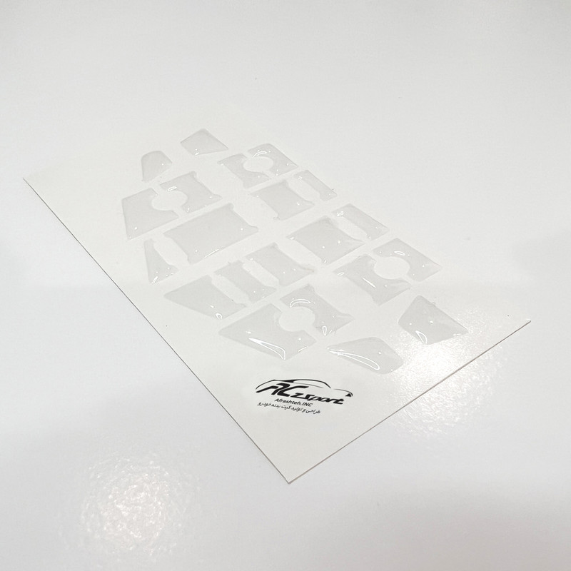 محافظ کلیدهای فرمان آرسی زد اسپرت مدل Dena401 مناسب برای دنا مجموعه 21 عددی