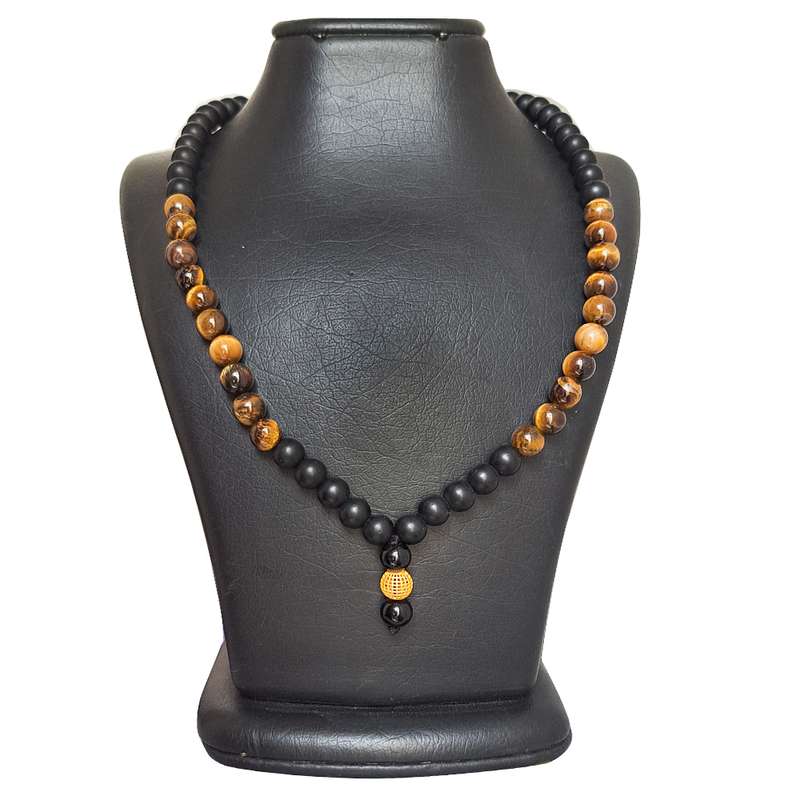 گردنبند طلا 18 عیار مردانه رزالیا مدل golden Tiger کد RGMND-7