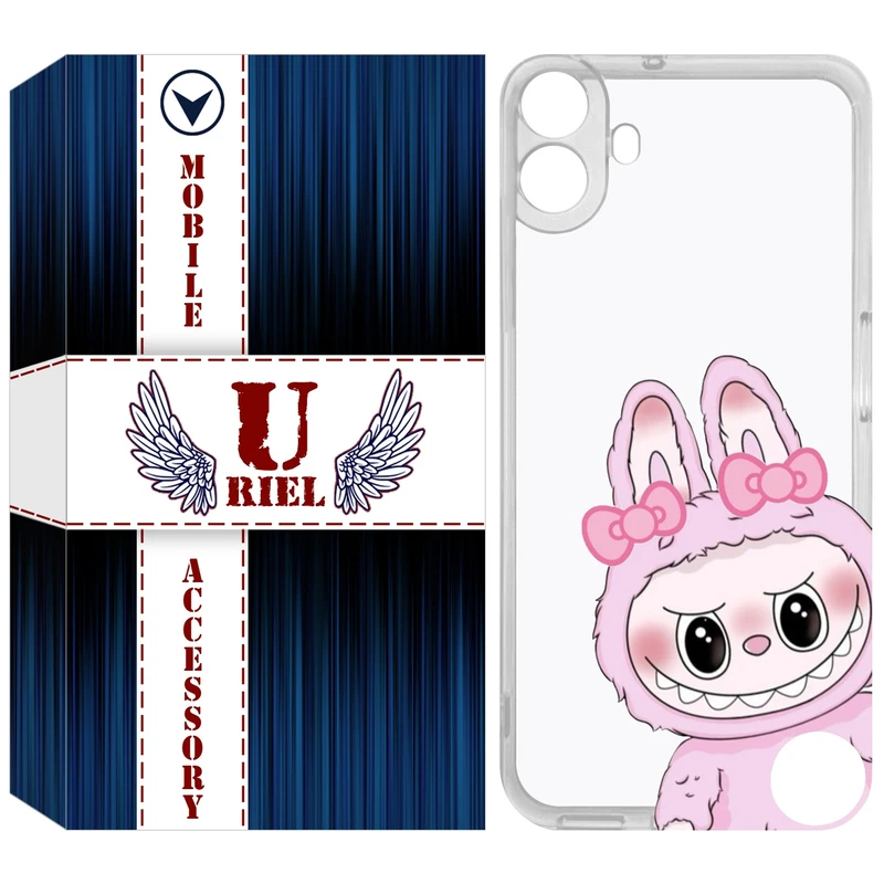 کاور یوریل مدل Clear کد 118 طرح لبوبو Labubu مناسب برای گوشی موبایل ناتینگ فون Nothing CMF Phone 1