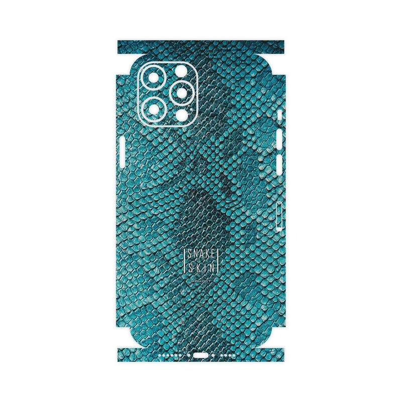 برچسب پوششی ماهوت مدل Blue Snake Skin-FullSkin مناسب برای گوشی موبایل اپل iPhone 12 Pro Max