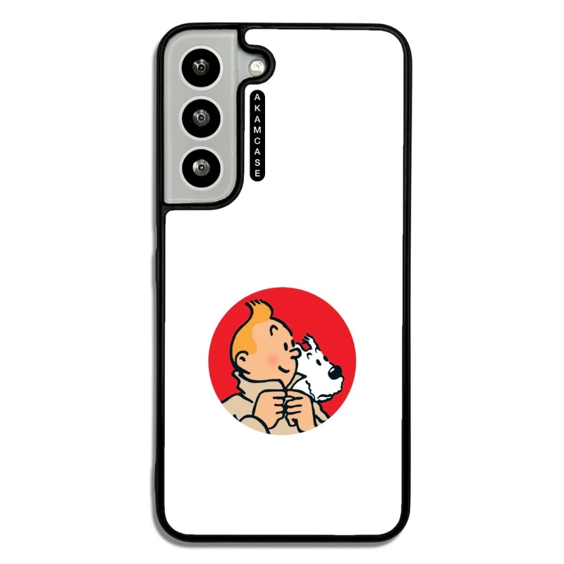 کاور آکام مدل AMC-WSGS22-TINTIN-21مناسب برای گوشی موبایل سامسونگ Galaxy S22