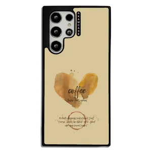 AKAM AMC-WSGS22U-COFFEE-15 Cover For Samsung Galaxy S22 Ultra